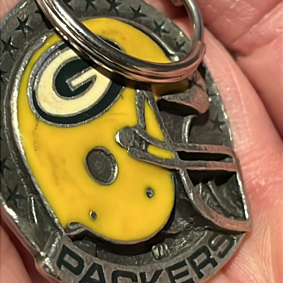 Green Bay Packers Key Fob - Vintage (1991) used, great shape - Picture 6 of 6